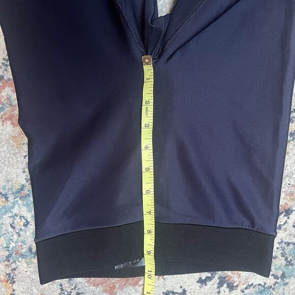 ULTRACOR Leggings Size Small EUC Red Blue Smooth Sleek Yoga - Picture 3 of 7